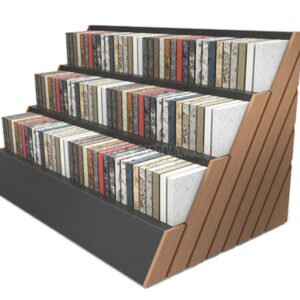 Quartz Tile Table Top Display Rack STD-018