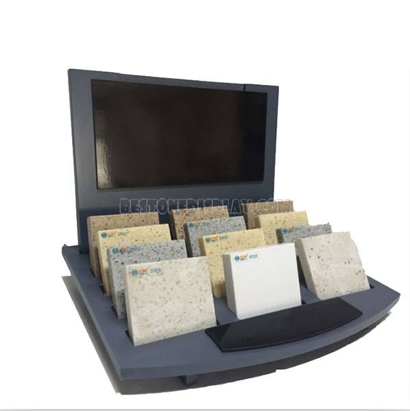 Quartz Tile Tabletop Display Rack STD-024