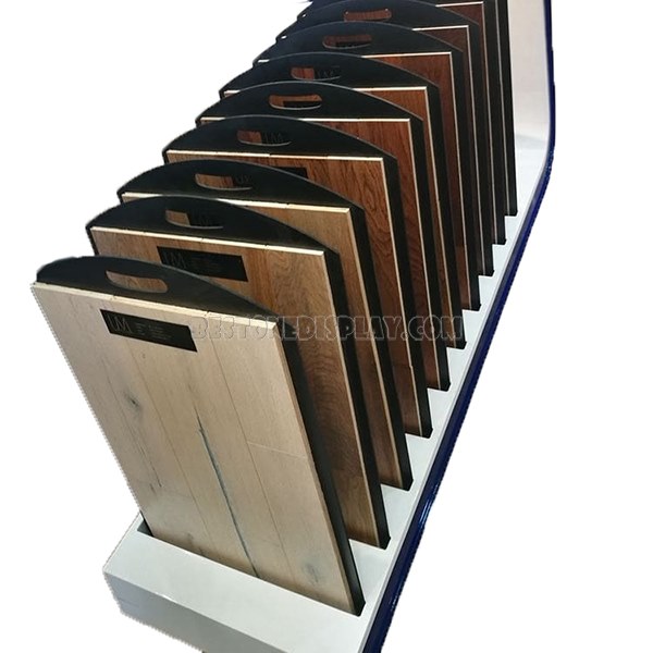 Cheap Price Hardwood Flooring Tile Display Rack With Steel For Store WSR-49