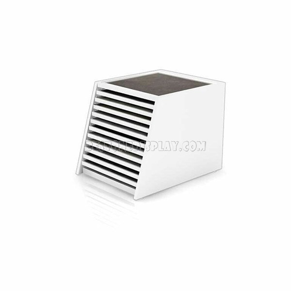Hot Selling Qutarz Drawer Display With Metal For Store CSR-054