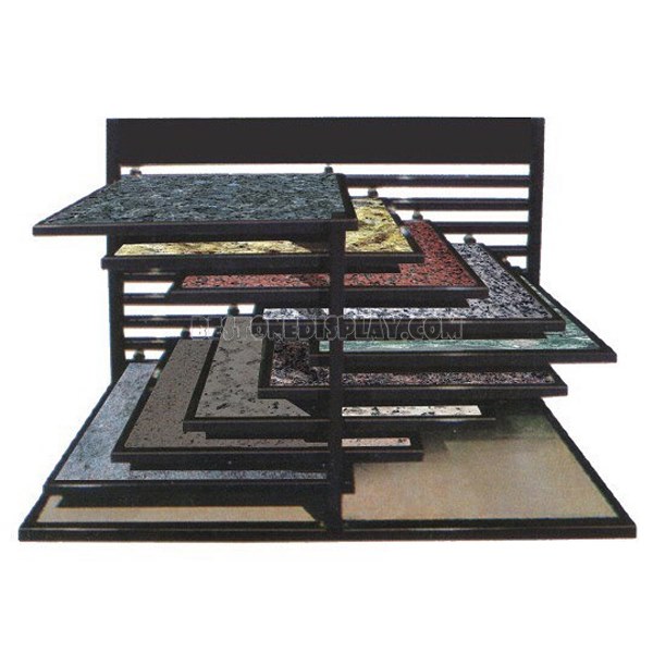 Luxury Glass Display Shelf With Metal For Shop CSR-014