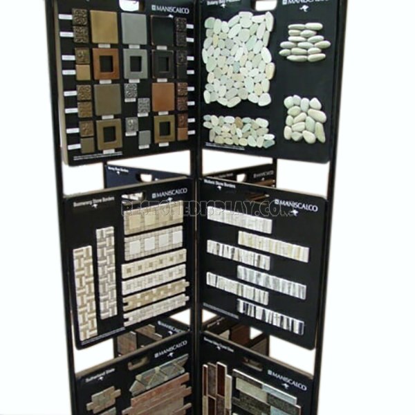 Luxury Mosaic Tile Display Towel With Metal For Advertising MSR-015
